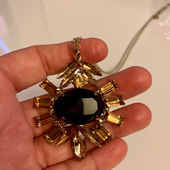 NWOT Stunning Alexis Bittar Large Pendant necklace - Picture 2 of 16